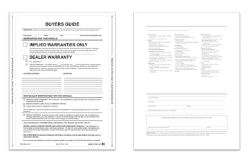 Buyers Guide - 1 Part - Implied Warranty - Interior